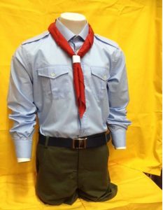 Camicia Scout Celeste