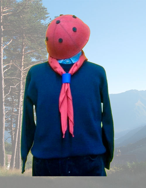 Maglione Coccinella Scout Blu