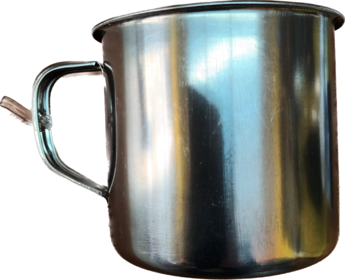 Tazza Scout in metallo